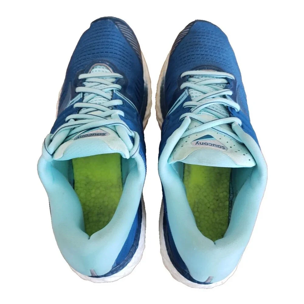 Saucony Hurricane 22 Sneakers Women's Size 10.5 Blue Training Running Shoe